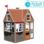 Casuta de Joaca Greystone Cottage Playhouse -casa de exterior pentru copii Casuta de Joaca Greystone Cottage Playhouse -casa de exterior pentru copii